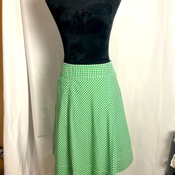 Cato Dresses & Skirts - NWOT Cato gingham circle skirt lined with cotton slip size 10 100% cotton